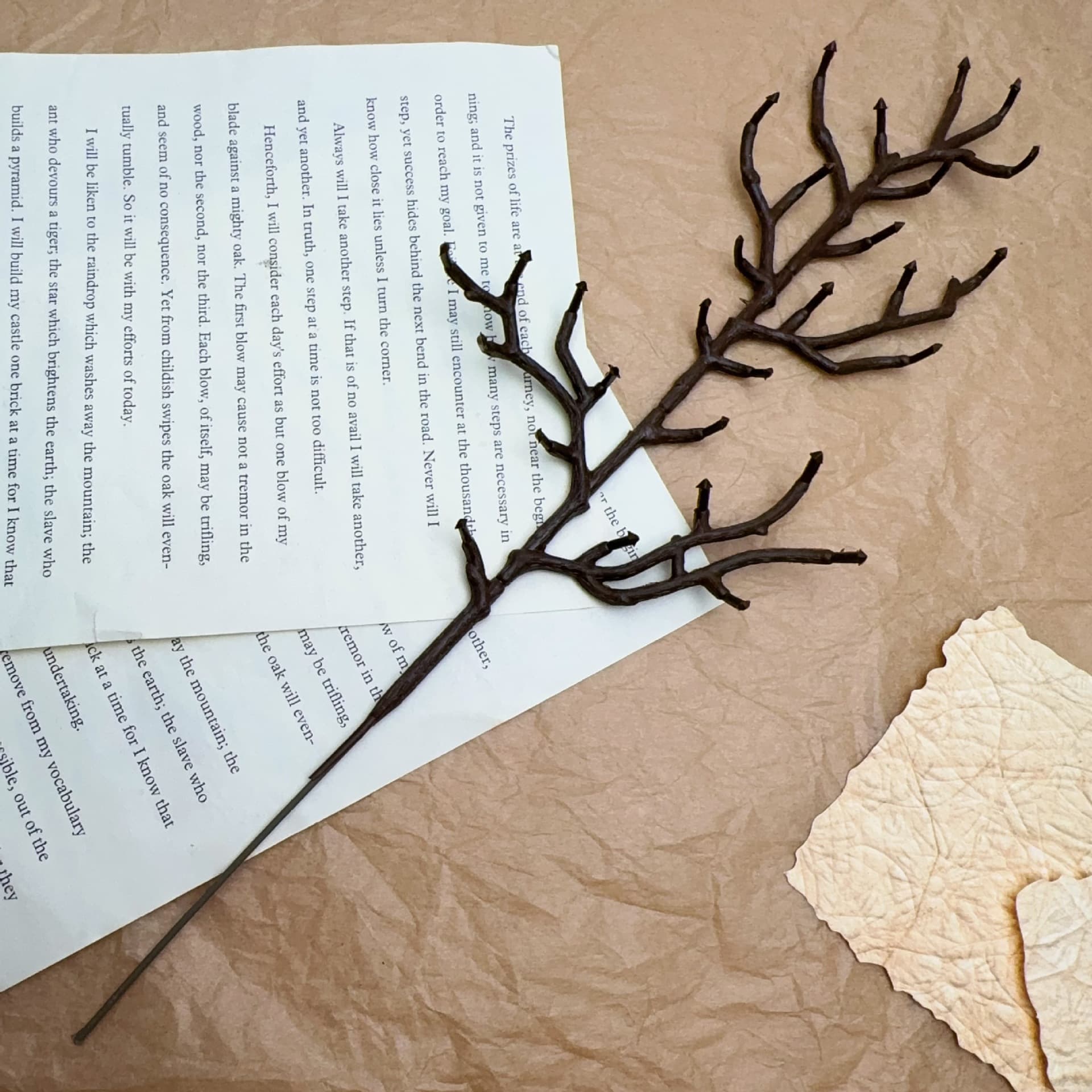 Brown branches 28 mesh 30cm simulated pine needle branches simulated welcoming pine branches accessories simulated flower branches pine trees