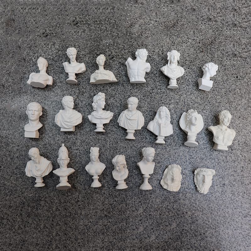 Nordic Minimalist Art Statue Decoration Photo Prop Resin Figure Resin Sculpture Mini David Home Decor