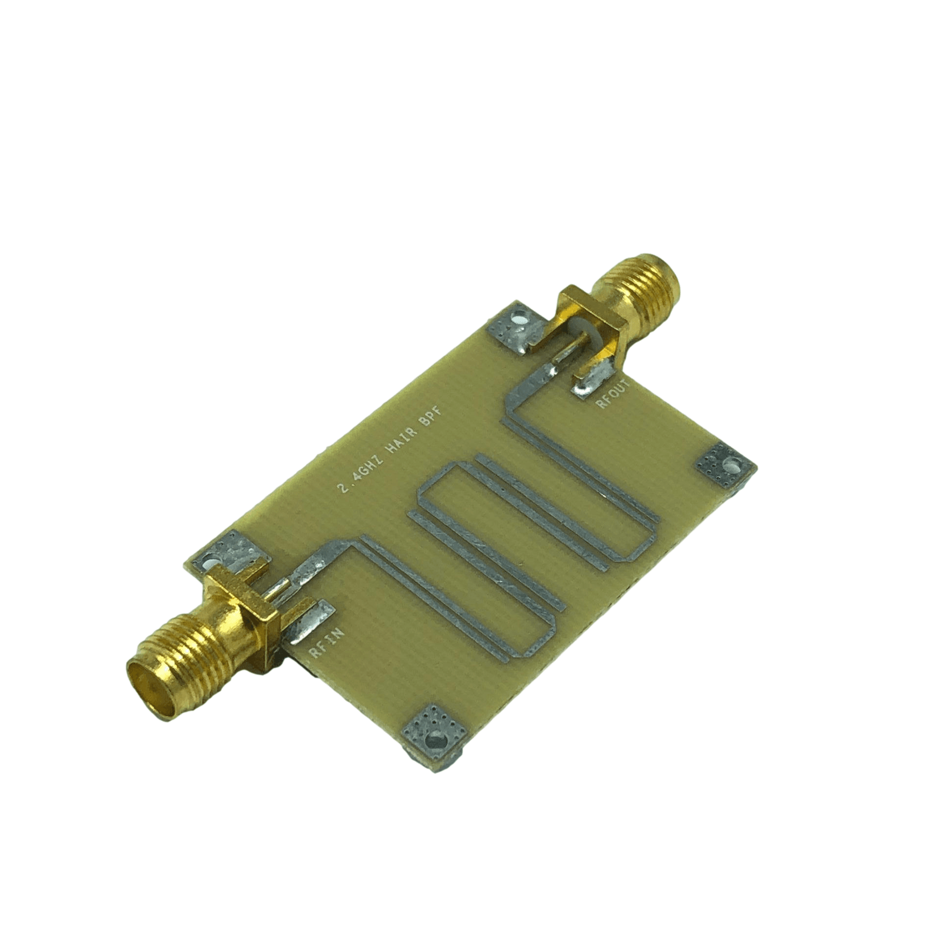2.4GHz Microstrip Bandpass Filter for WiFi, Zigbee, Bluetooth, etc., Signal Filter 2.3-2.5G