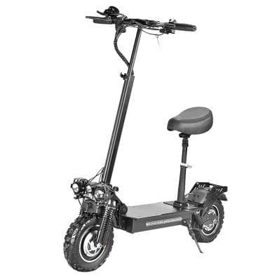 M6 Electric Off-Road Scooter Adult Rechargeable Foldable Scooter for Men and Women Battery No Seat Commuter Self-Balancing Scooter