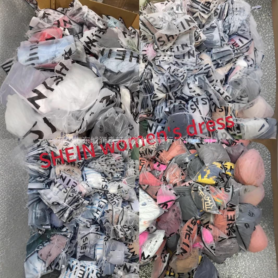 SHEIN miscellaneous foreign trade models, small shirts, camisole, dress suits, miscellaneous women's clothing, foreign trade miscellaneous goods wholesale