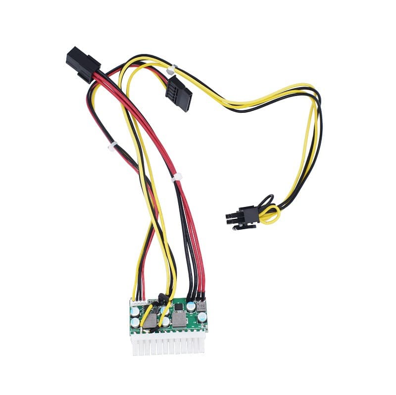 iDDDIP380A 300W 6PIN input DC ATX power adapter board pico psu for home sales