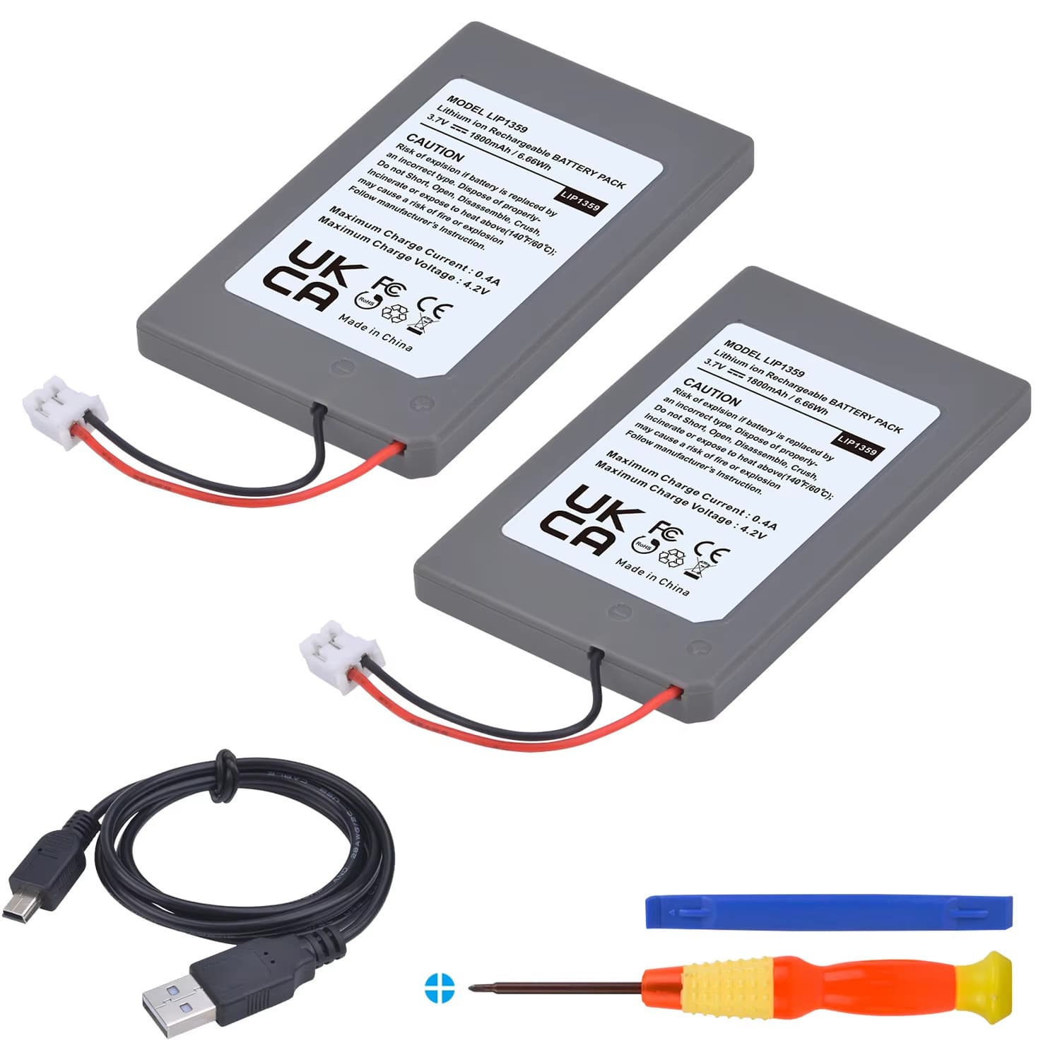 PS3 Battery Compatible with Sony Wireless Game Controller Dualshock 4 V1
