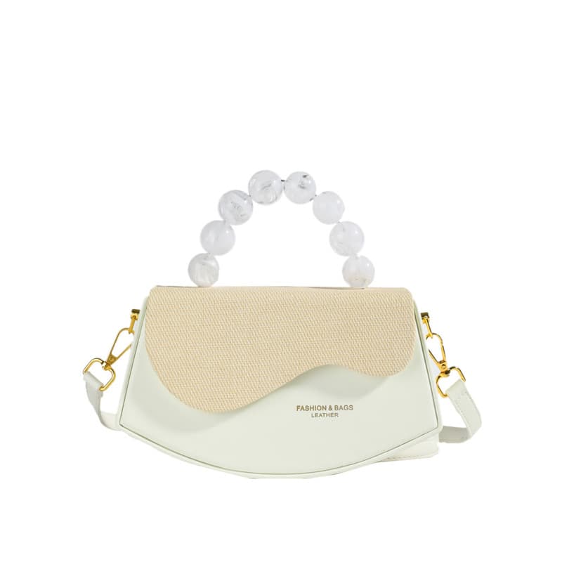 Cross-border Trendy New Fashion Rhinestone 2026 New Style Textured Shoulder Crossbody Bag Simple Commute Crossbody Handbag