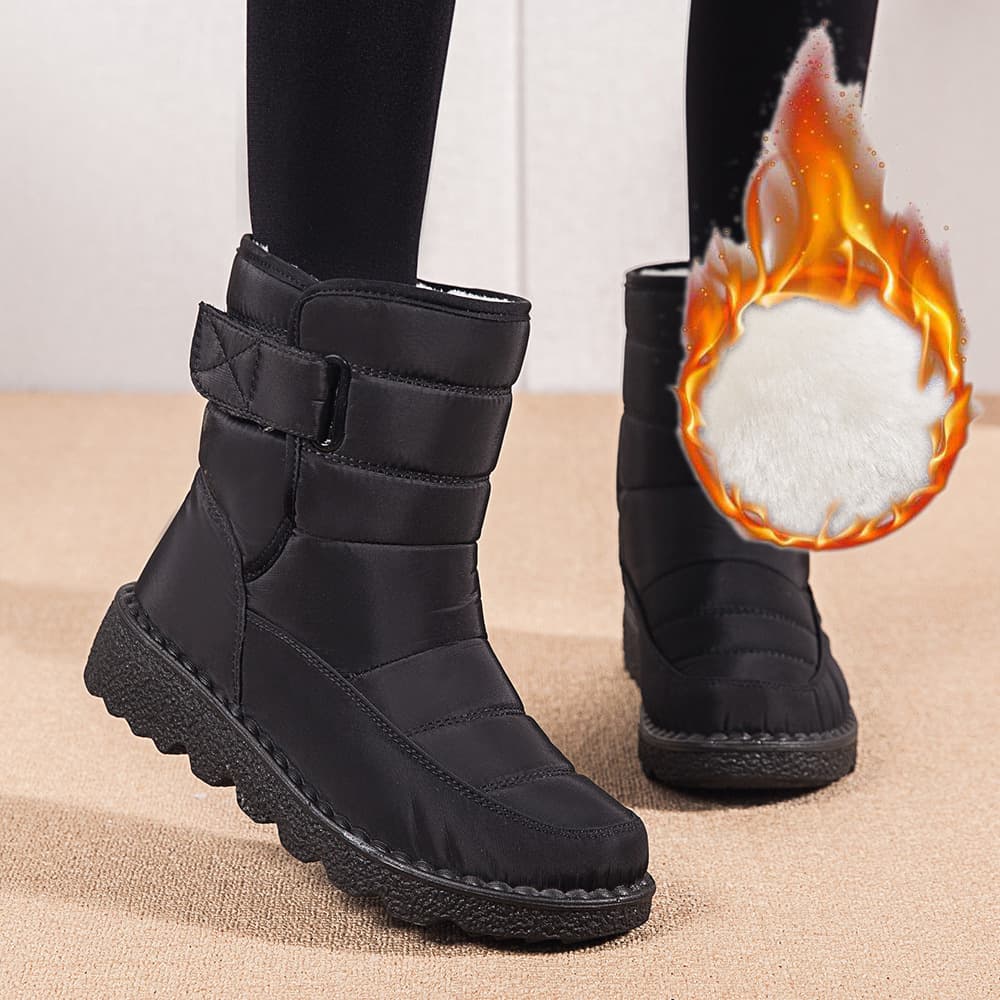 2023 New Women's Cotton Snow Boots High-Top Waterproof Anti-Slip Women's Boots