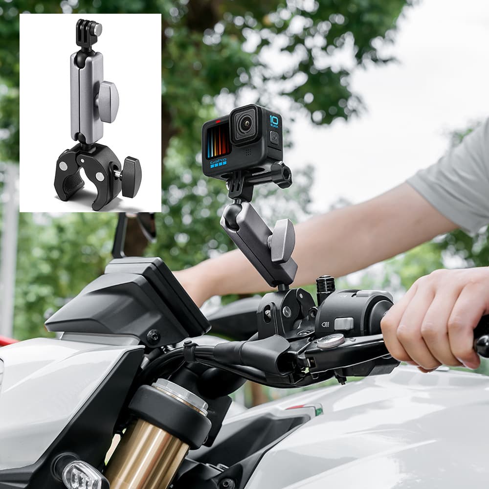 Motorcycle riding bracket Shadowstone 360 DJI GoPro handle bracket sports camera accessories
