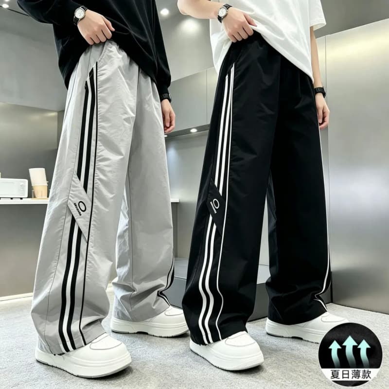 Boys Summer Mosquito Repellent Pants Thin 2026 New Style Kids Summer Big Kids Summer Long Pants Boys Loose Handsome