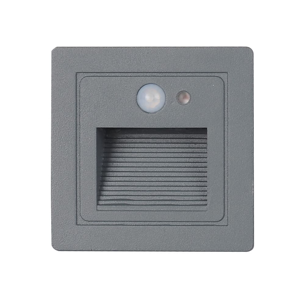 Cross-border Hot-Selling LED Floor Light AC85-265V Sensor Stair Night Light White/Warm Indoor Wall Lamp