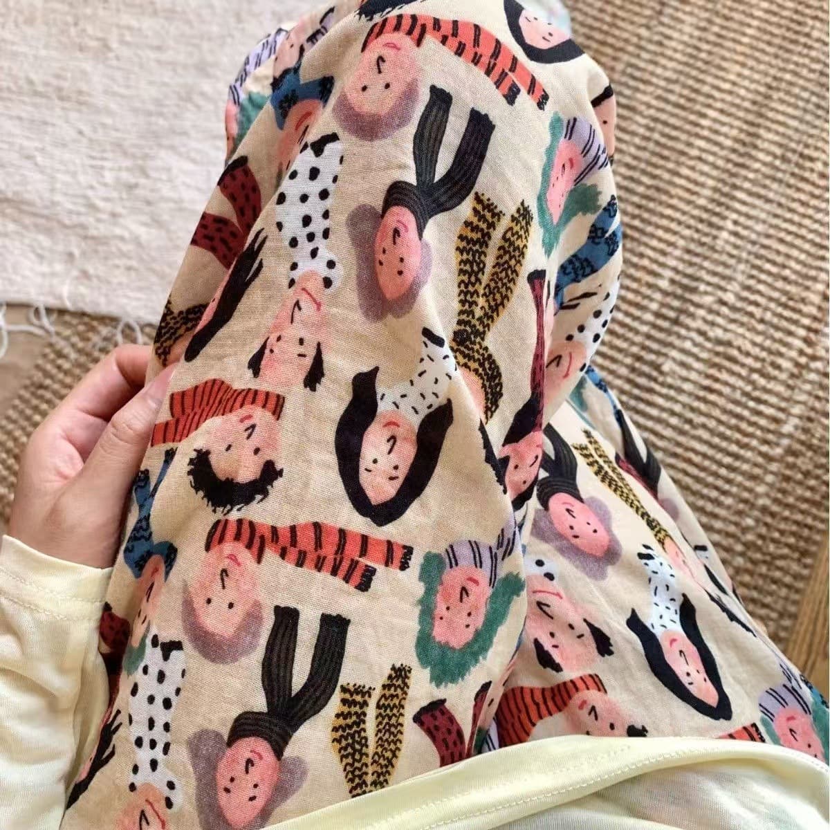 Spring and Autumn Sleep Pants New Loose Home Summer Mosquito-Repellent Pants Lightweight Cloud Plus Size Cartoon Student