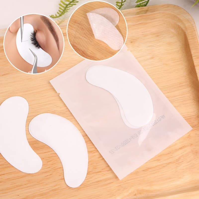 Eyelash grafting eye patch transparent hydrogel false eyelashes isolation upper and lower eyelashes spacer eye patch wholesale