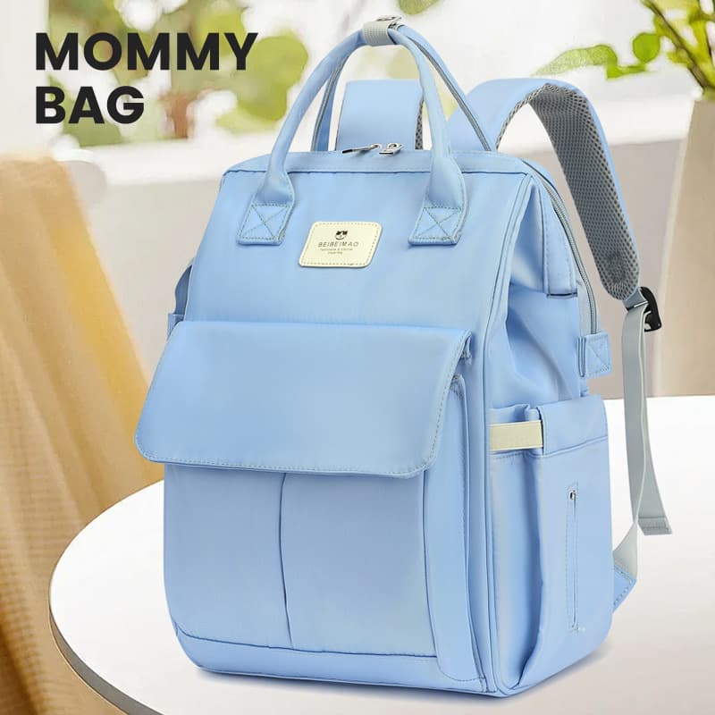 Beibei Cat Mummy Bag Multifunctional Mother and Baby Bag New Backpack Mother Bag Dry and Wet Separated Travel Baby Bag