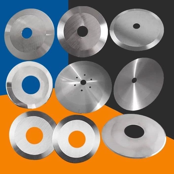 Circular blade nailing tungsten steel circular blade pipe cutter paper cutter fabric cutter flat circular blade