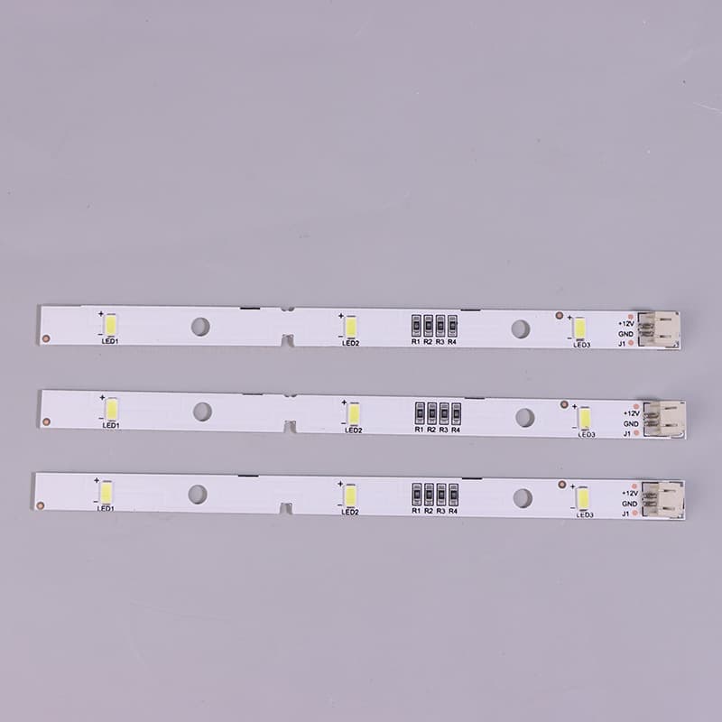 Compatible LED refrigerator top lighting strip for Hisense Ronshen BCD-630WT model, part number 1629348