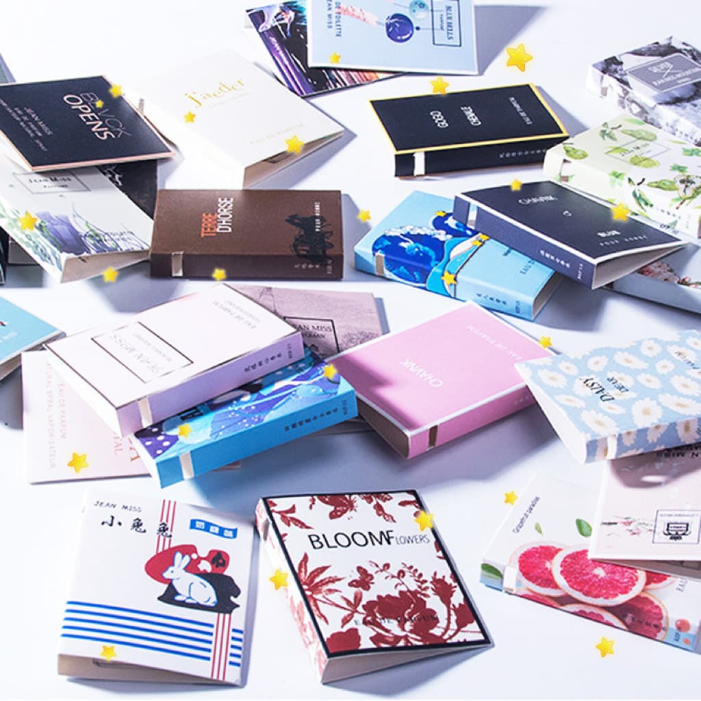 Gift Q-version Pocket Perfume Card for Men and Women Students Trial Size 2ml Long-lasting Fruity Fragrance Portable