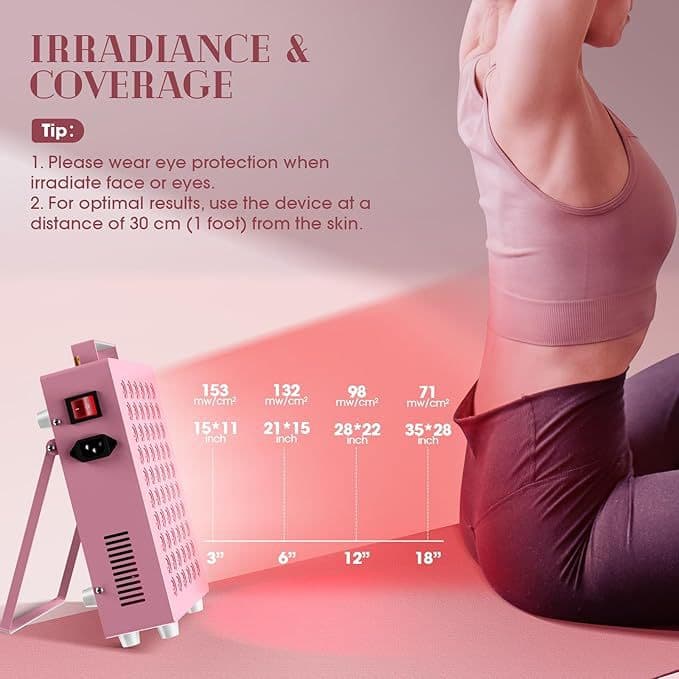 Therapy Device Red Light Panel Large Panel Light Phototherapy Cross-border Pulse Heating Home 60 LED Desktop Far Infrared Lamp