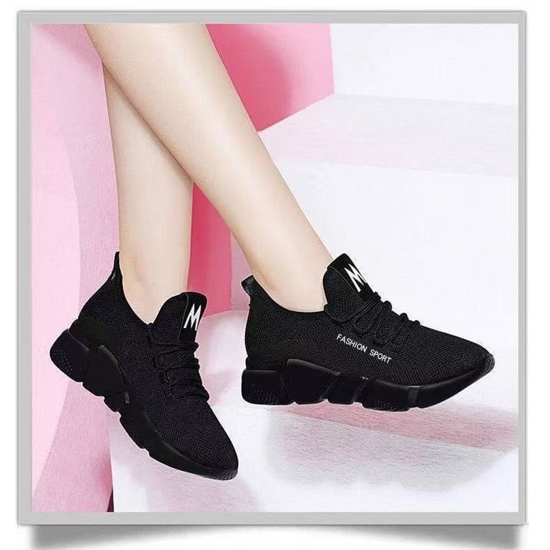 New Little Black Shoes Old Beijing Cloth Shoes Korean Style Versatile Student Women's Breathable Mesh Casual Shoes Factory Cross-Border Drop Shipping