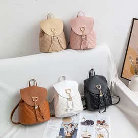 Diamond School Bag Backpack 2025 New Pearl Small Backpack Korean Style Personalized Outdoor Shoulder Bag Manufacturer Wholesale Bags