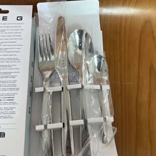 SMEG 4-Piece Cutlery Set Stainless Steel Premium Western Tableware Cross-Border