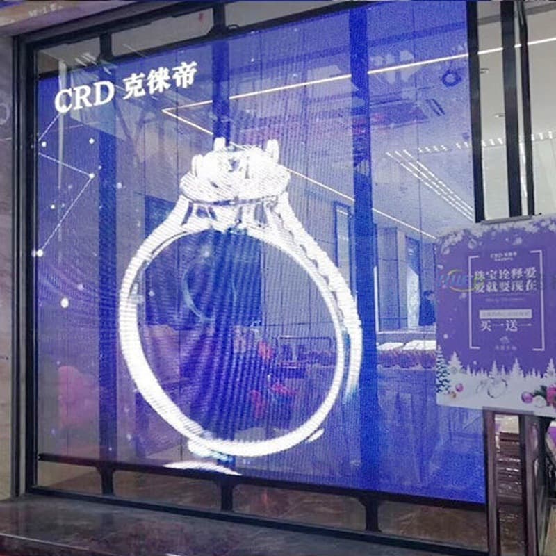 BEMS/BENS LED Display Transparent LED Curtain LED Display Rollable LED Display Transparent