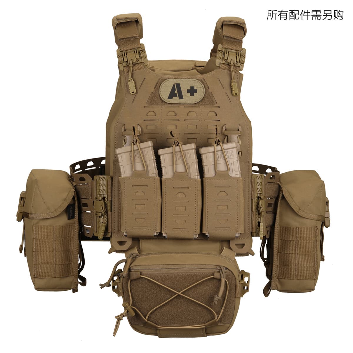 Tactical Large Recovery Pouch MOLLE Attachment Waist Pack Outdoor Sports Multi-Function Utility Storage Bag Magazine Pouch