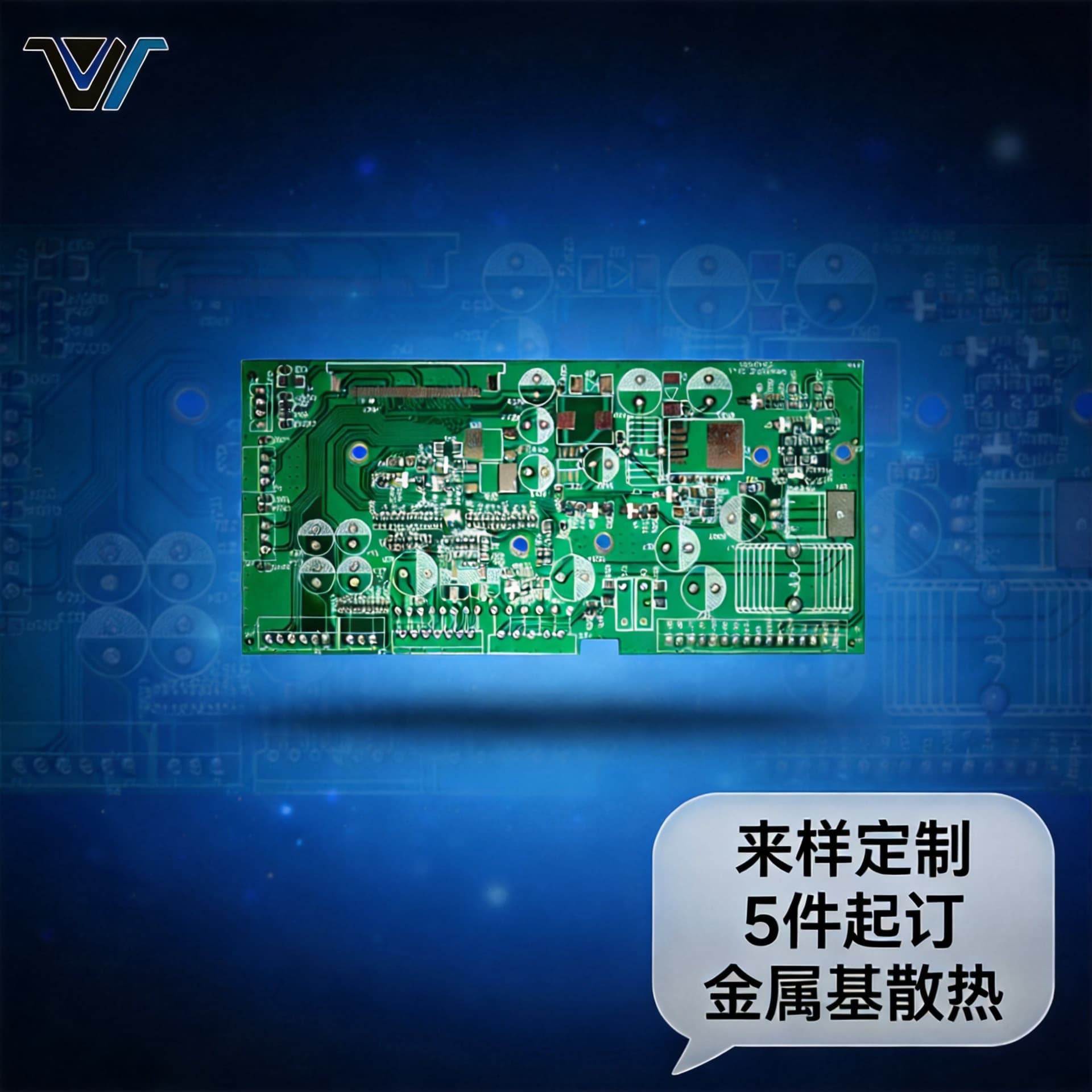 Multi-layer Variable Frequency Controller PCB Board with SMT Assembly for Oxygen Compressor