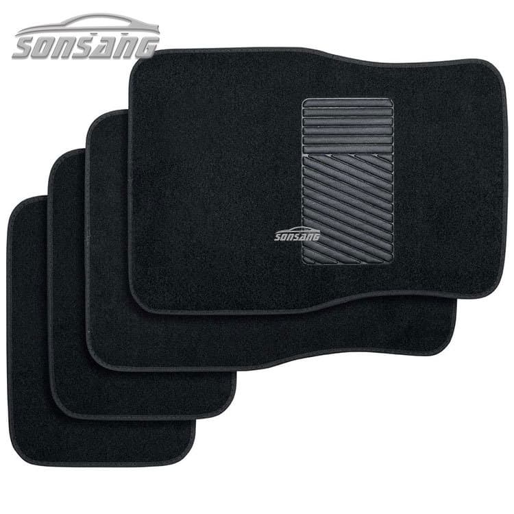 Car floor mats can be customized and are suitable for Volkswagen, Xpeng, BYD, online car-hailing and general car floor mats.