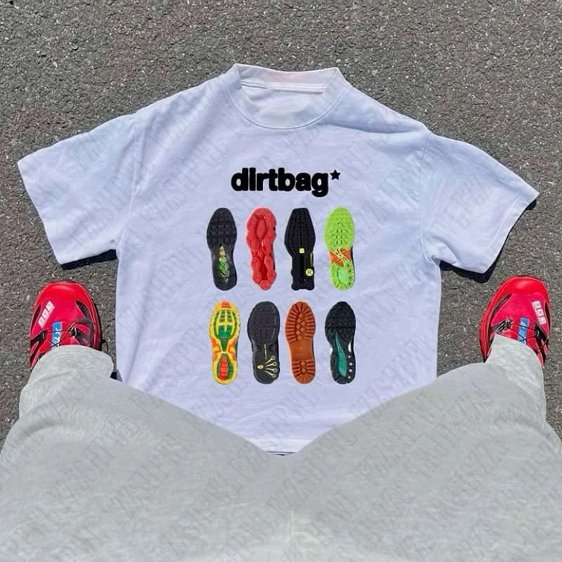[Cross-border EU Size] Hip Hop Graphic Print Men Y2K Clothes Harajuku