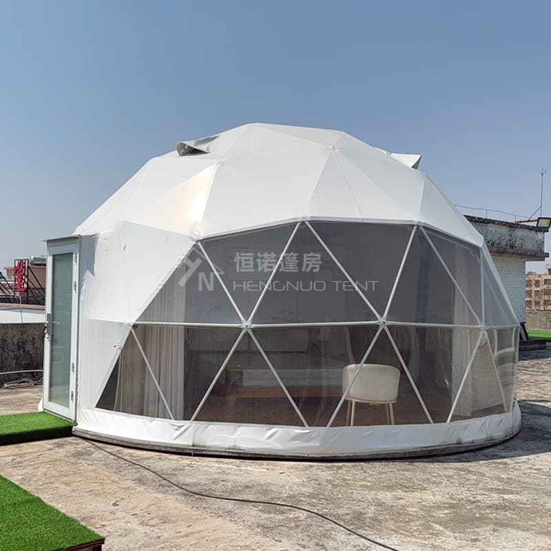 7-meter starry sky hotel tent, high-end B&B tent, Hengnuo manufacturer supply and export Dome tent