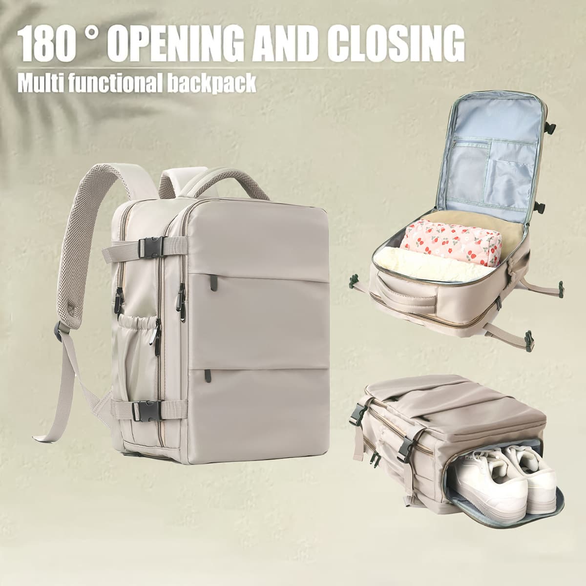 Feihong Cross-border Large Capacity Multi-functional Wet and Dry Separation Travel Waterproof Premium Mom Backpack