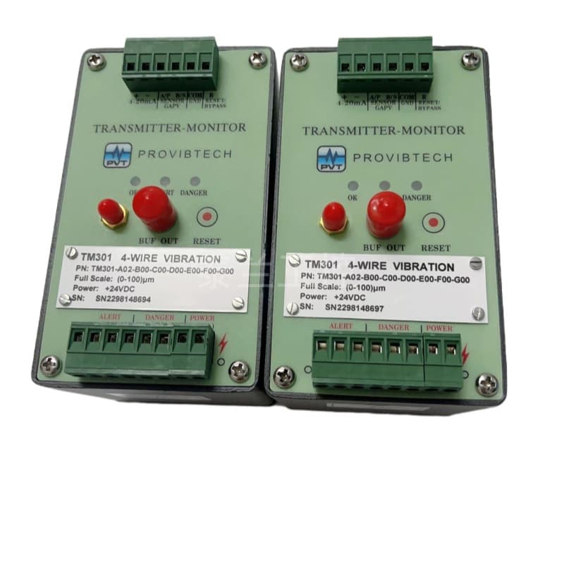 Shaft Vibration Transmitter Front-end TM301-A02-B00-C00-D00-E00-F00-G00 for Turbines