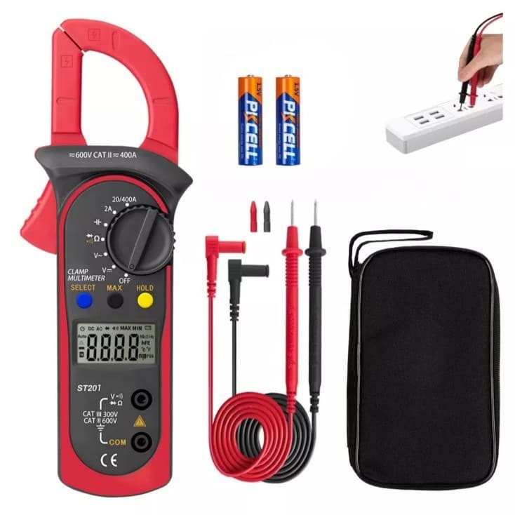Multimeter digital clamp meter ST201 high precision voltage and current meter
