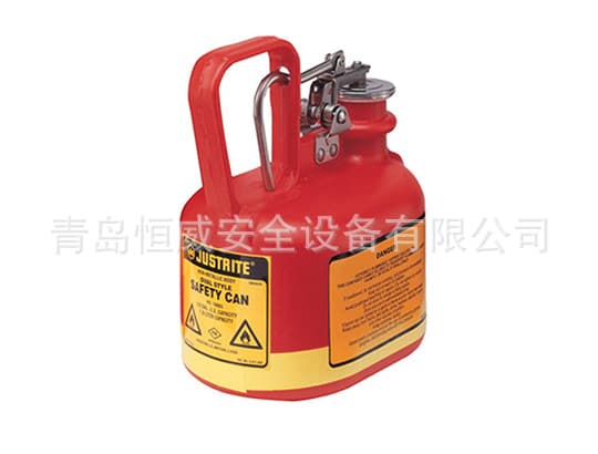 Jeseruite 14065Z Polyethylene Safety Can Flammable Liquid Storage Can Acid and Corrosion Resistant 2-Liter Safety Can