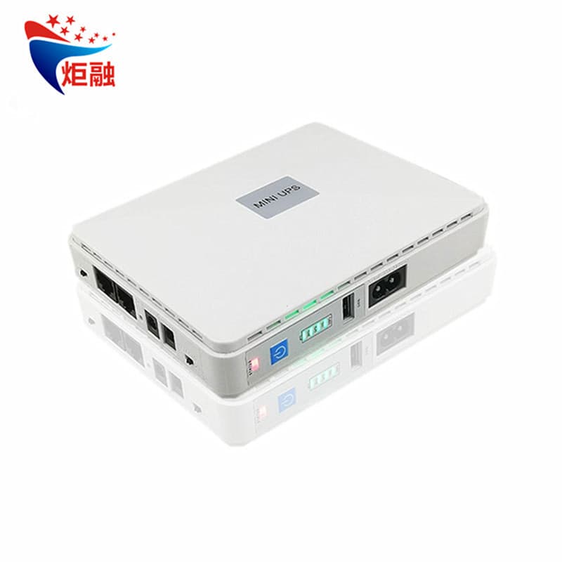 UPS Uninterruptible Power Supply (POE MINI) Backup Power Supply for Routers (5V, 9V, 12V, 15V, 24V) Power Outage Emergency