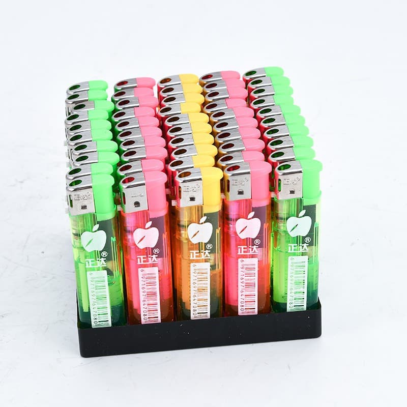 Wholesale from source factory Zhengda 708 lighter disposable lighter small round lighter