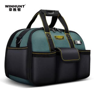 Changshengke Tool Bag Handheld Tool Pouch Thickened Wear-Resistant Hardware Tool Maintenance Bag Single Shoulder Double Opening Large Capacity