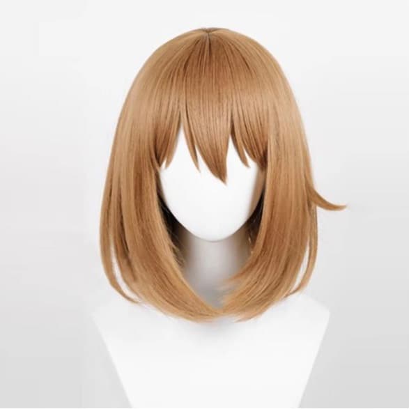 Silky Smooth K-On Hirasawa Yui Cosplay Brown Bob Wig