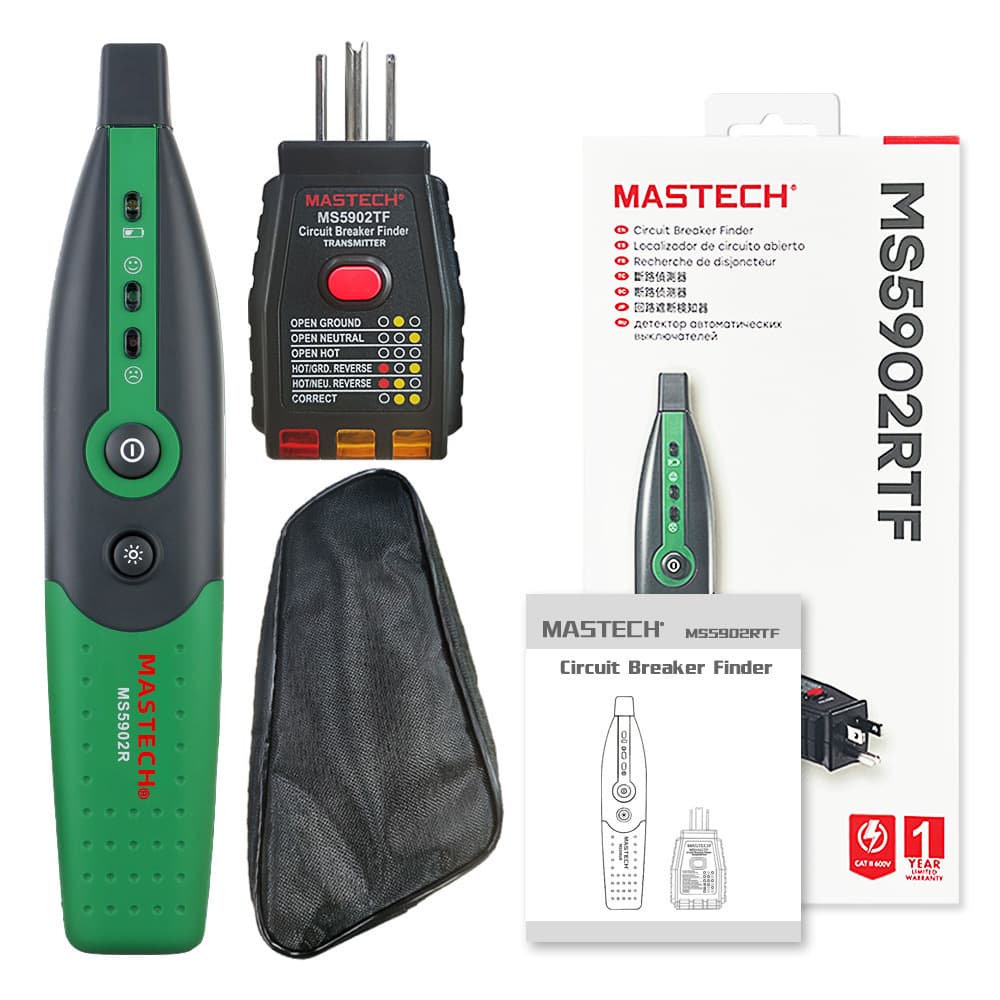 Cross-border MASTECH MS5902 Circuit Breaker Finder Outlet Tester Circuit Breaker Testing