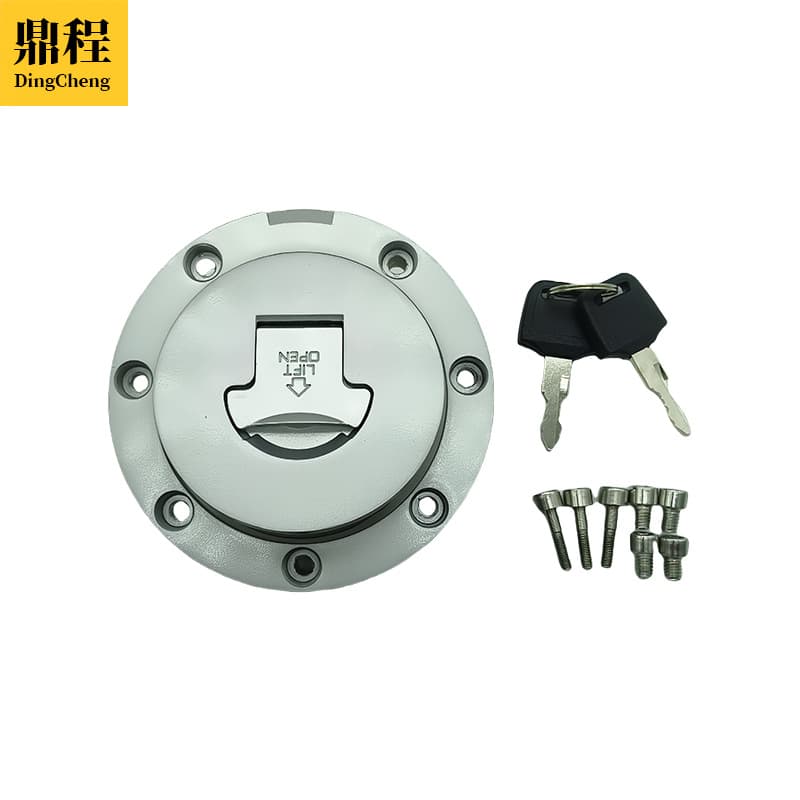 Motorcycle Modification Accessories Fuel Tank Cap Compatible with Honda CBR250 CBR400 CBR600 NT650 Tank Lock