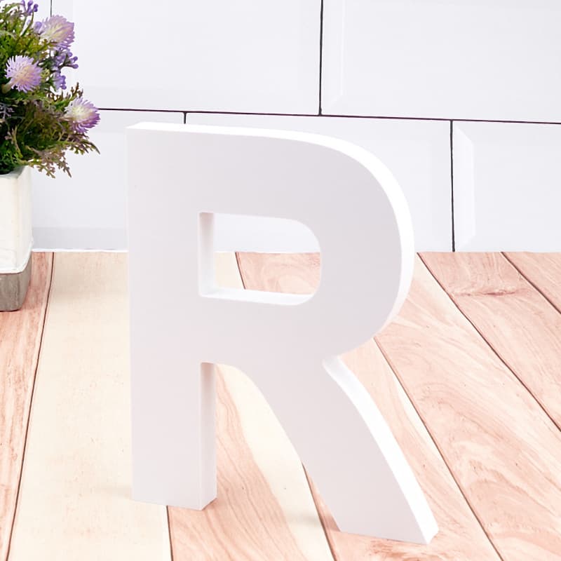 DIY Creative Wall Home Decor English Letter Wooden Craft Photo Prop Wooden Letter Ornament