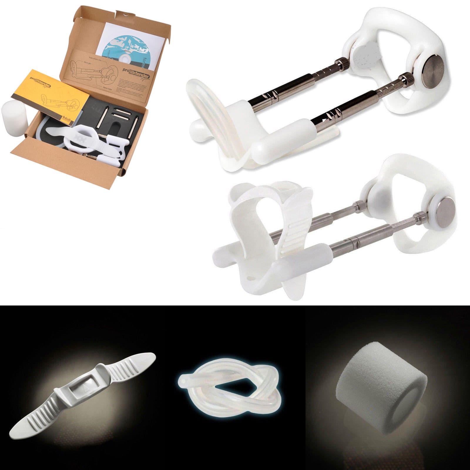 American male Pro composite third-generation extension exercise stretcher bracket, ProExtender physical training system