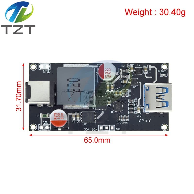 PD3.1 Charger High Power 140W Full Protocol Desktop Smart Fast Charging Module with Protection