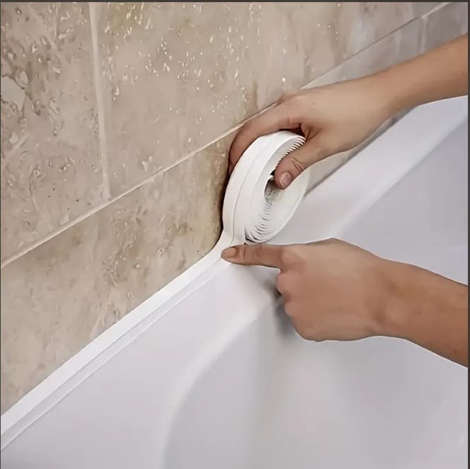 Beauty seam stickers Self-adhesive beauty seam stickers Kitchen sink stove toilet washbasin edge strips Decorative strips