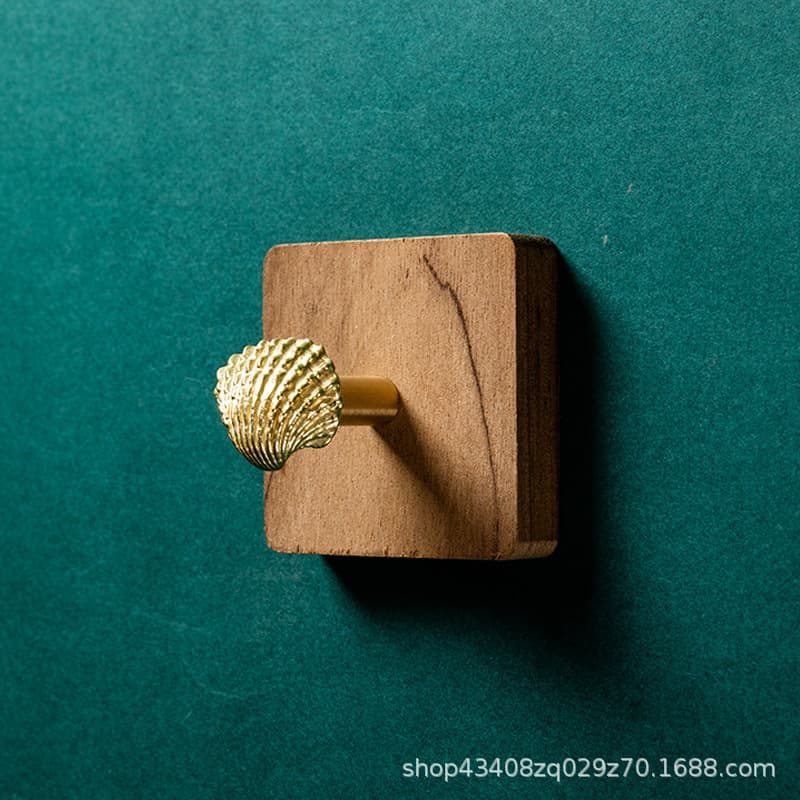 Senshe retro cabinet brass animal handle light luxury wardrobe cabinet wardrobe door furniture decoration small hook handle