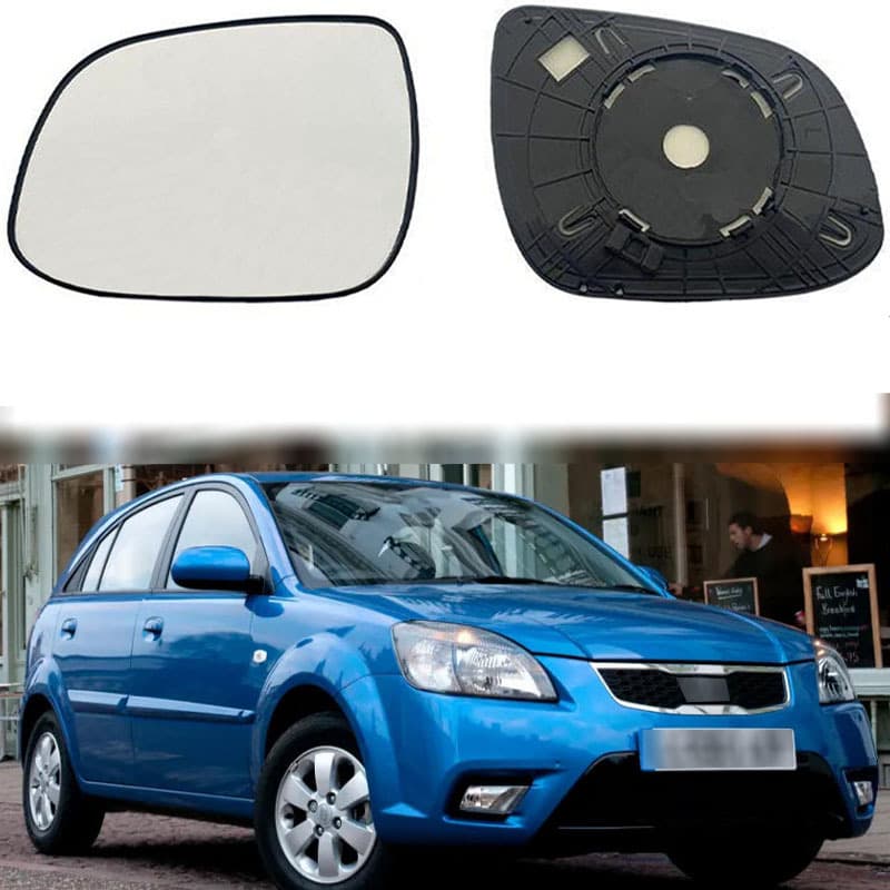 Replacement Rearview Mirror Glass for 2009-2010 Kia Rio