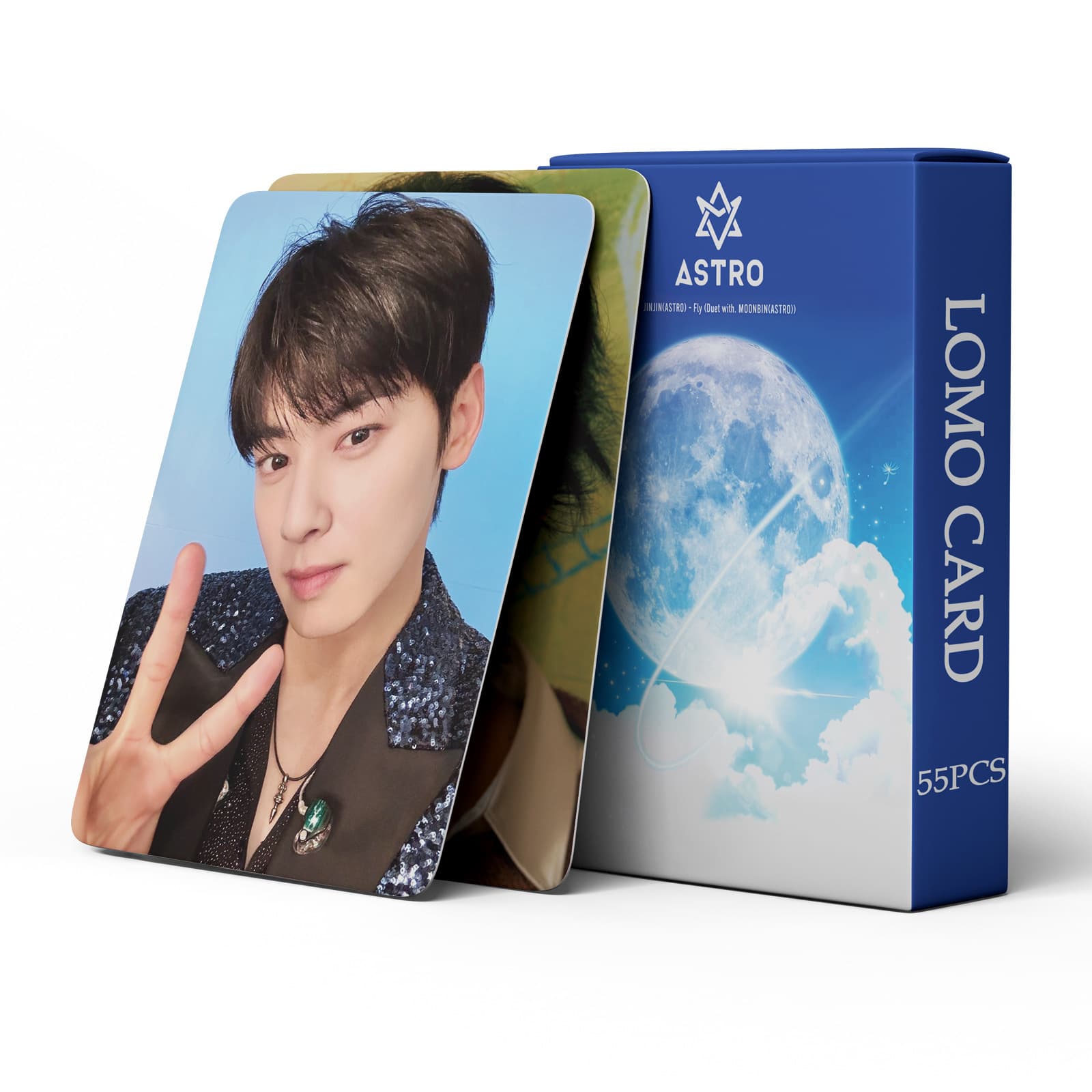 Cross-border hot sale 55 in-stock ASTRO 8th anniversary cards Kim Myungjun, Park Jinwoo KPOP LOMO cards
