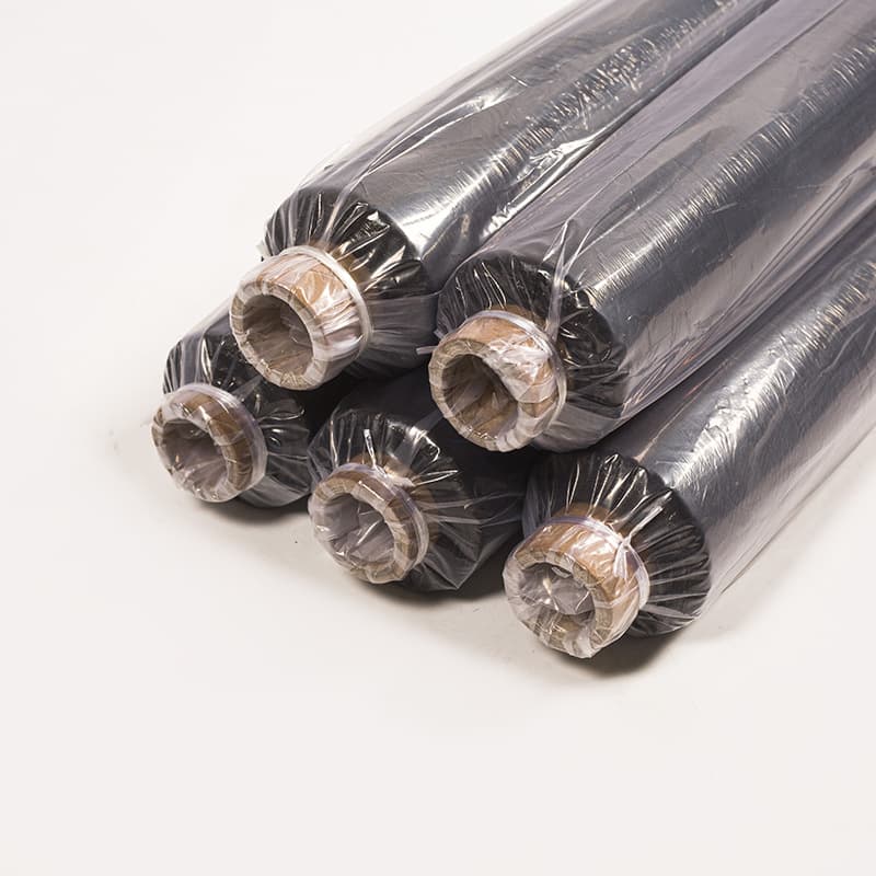Black mulch film agricultural vegetable garden thermal moisture weed prevention fruit tree planting farmland weed control plastic film custom