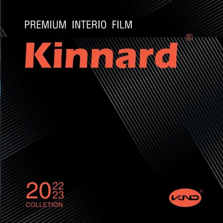 Kinnard Wood Grain Film Sticker Self-Adhesive Furniture Renovation Wardrobe Cabinet Color Change Decorative Table Film