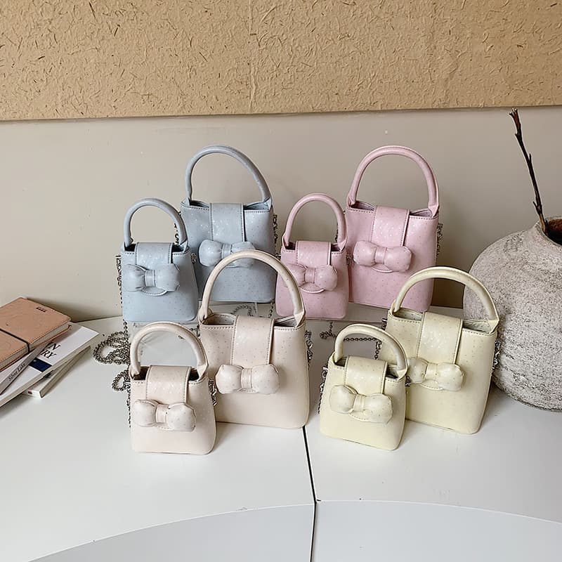 2026 New Shoulder Bag Spring Color Soft PU Shoulder Bag Simple Korean Style Handbag Versatile Shoulder Crossbody Wholesale
