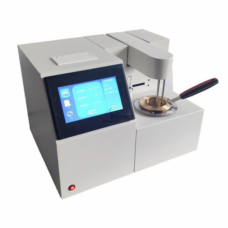 HYSD-8 Automatic Open Flash Point Tester for power oil fire point value measurement, petroleum electric ignition tester.