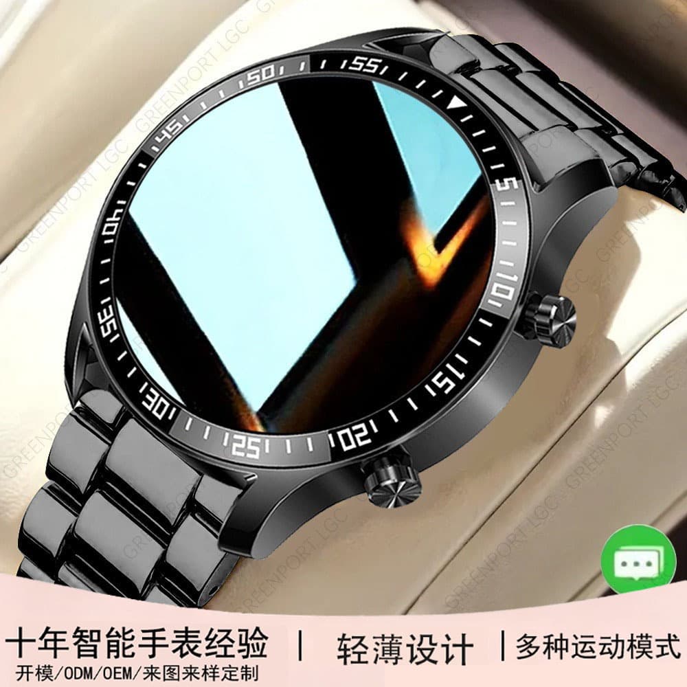 Smart Watch ⌚️ HW22 Round Screen Bluetooth Calling Fitness Tracker Heart Rate and Blood Pressure Monitoring Full Touch Screen Sports Watch